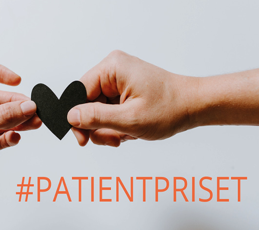 Patientpris startsidan